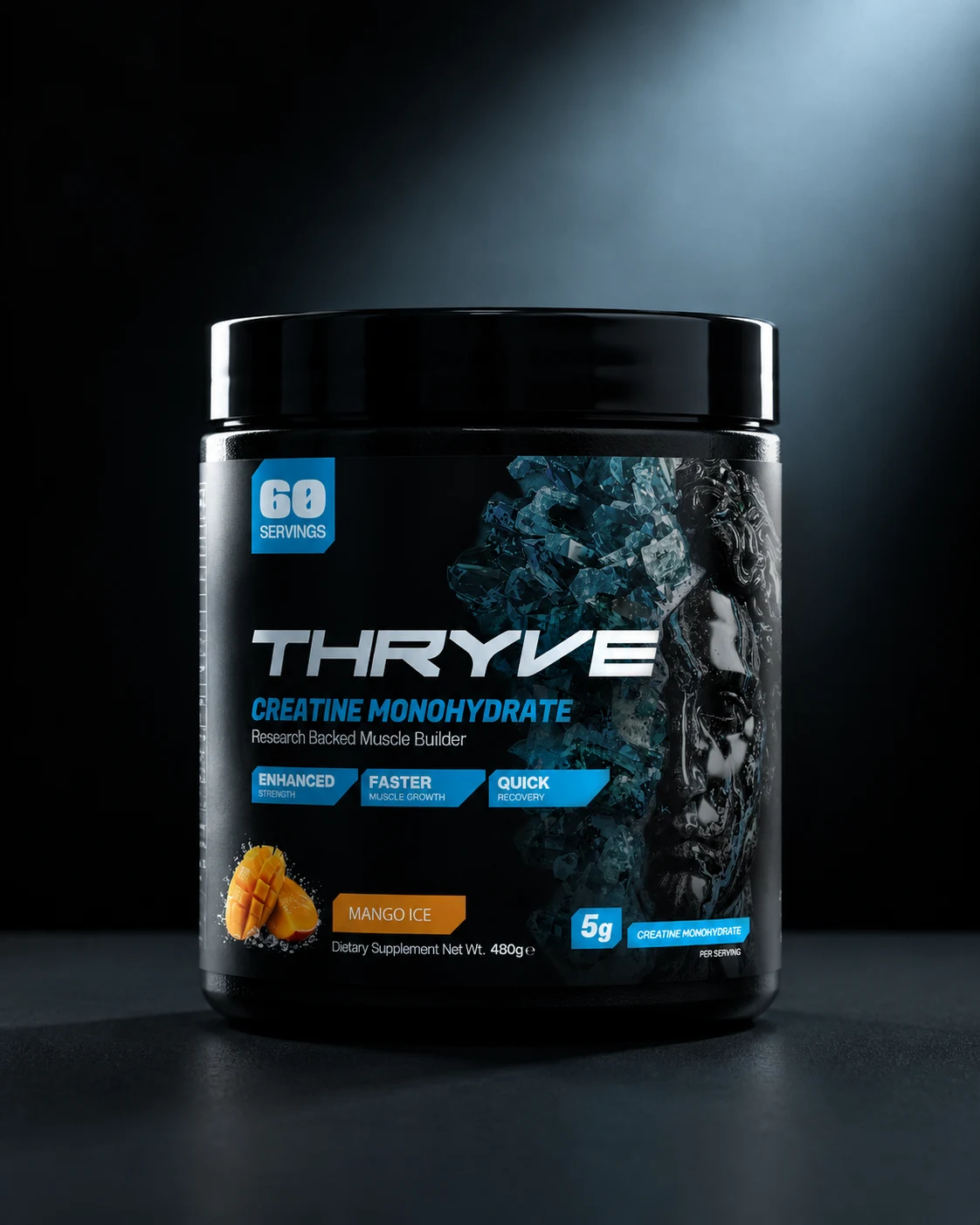 Creatine Monohydrate Mango Ice 