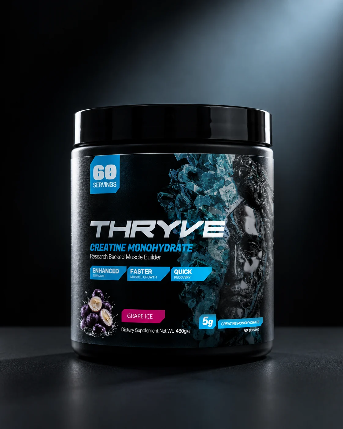 Creatine Monohydrate Grape Ice